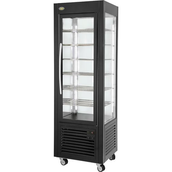 ROLLER GRILL Präsentations-Kühltheke, fahrbar, 600x630x1850 mm (BxTxH) ROLLER GRILL Präsentations-Kühltheke, fahrbar, 600x630x1850 mm (BxTxH)