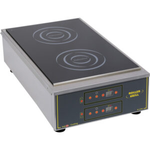 Roller Grill Induktions-Kochfeld, 2x Ø 280 mm, 2x 3 kW