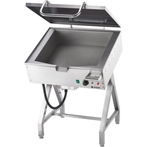 Stalgast Edelstahl Kippbratpfanne, 100 Koteletts/h, 700x786x912 mm (BxTxH)