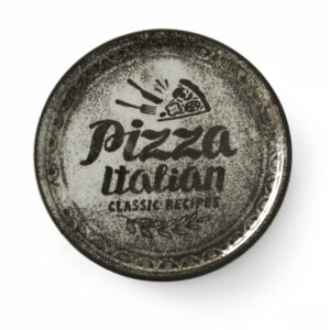 Hendi Pizzateller Recipe Collection Schwarz, Schwarz, ⌀310mm