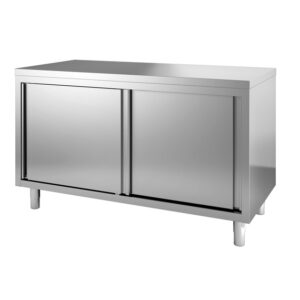 Combisteel 600 Arbeitstisch Schiebetüren 1000 – Breite 1000 – Art.-Nr.: 7812.0090