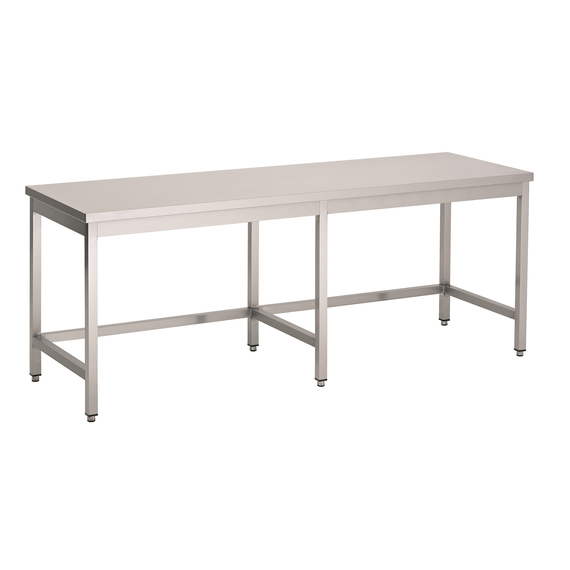 Combisteel 600 Arbeitstisch Offenem Unterbau 2200 Combisteel 600 Arbeitstisch Offenem Unterbau 2200