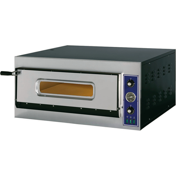 GGF Pizzaofen E-Start Line mit einer Kammer für 4 Pizzen à 320 mm, 4,2 kW, 900x785x420 mm (BxTxH) GGF Pizzaofen E-Start Line mit einer Kammer für 4 Pizzen à 320 mm, 4,2 kW, 900x785x420 mm (BxTxH)