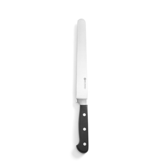 Hendi Schinken-/ Lachsmesser, Kitchen Line, Schwarz, (L)350mm Hendi Schinken-/ Lachsmesser, Kitchen Line, Schwarz, (L)350mm