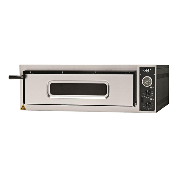 GGF Pizzaofen mit einer Kammer, 4,8 kW, 950x840x310 mm (BxTxH) GGF Pizzaofen mit einer Kammer, 4,8 kW, 950x840x310 mm (BxTxH)