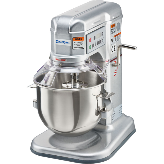 Stalgast Planetenmixer, automatische Steuerung, 7 Liter, 345 x 435 x 510 mm (BxTxH) Stalgast Planetenmixer, automatische Steuerung, 7 Liter, 345 x 435 x 510 mm (BxTxH)