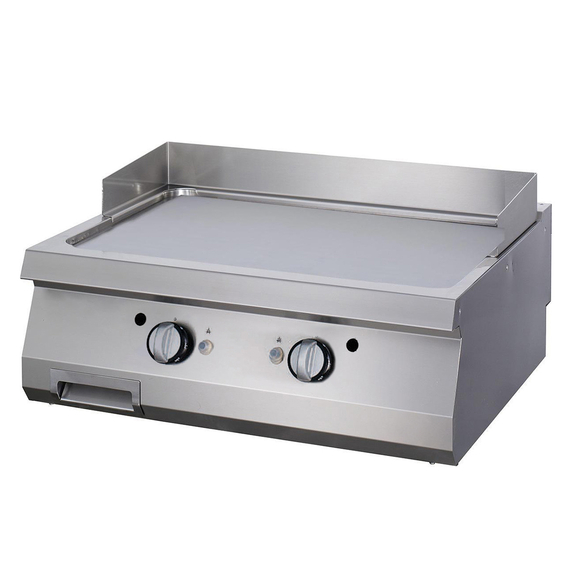 Maxima Gastro Premium Grillplatte - Glatte Chrom - Doppeleinheit - 90 cm Tief - Gas Maxima Gastro Premium Grillplatte - Glatte Chrom - Doppeleinheit - 90 cm Tief - Gas