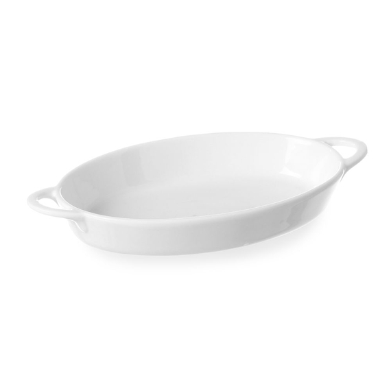 Hendi Ofenform mit Ohrengriffen, oval, 0,19L, 200x107x(H)30mm Hendi Ofenform mit Ohrengriffen, oval, 0,19L, 200x107x(H)30mm