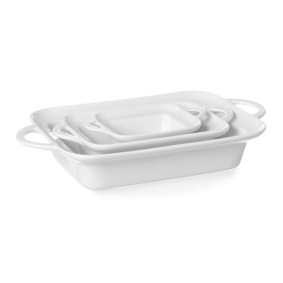 Hendi Ofenform mit Ohrengriffen, rechteckig, 0,11L, 160x101x(H)45mm 1 Hendi Ofenform mit Ohrengriffen, rechteckig, 0,11L, 160x101x(H)45mm