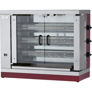 GGF Gas-Hähnchengrill mit 3 Spießen, 1110x480x920 mm