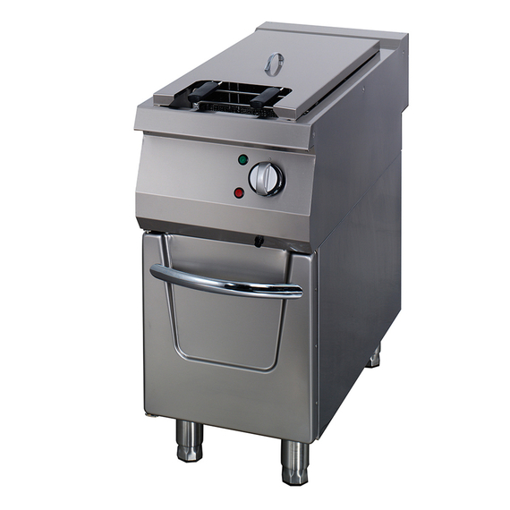 Maxima Gastro Premium Fritteuse - 1 x 22 l - Einzeleinheit - 90 cm Tief - mit Ablasshahn - Elektrisch Maxima Gastro Premium Fritteuse - 1 x 22 l - Einzeleinheit - 90 cm Tief - mit Ablasshahn - Elektrisch