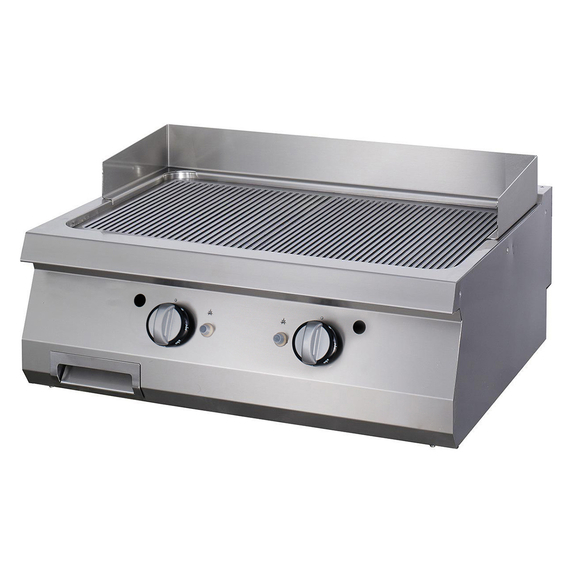Maxima Gastro Premium Grillplatte - Gerillt - Doppeleinheit - 90 cm Tief - Elektrisch Maxima Gastro Premium Grillplatte - Gerillt - Doppeleinheit - 90 cm Tief - Elektrisch