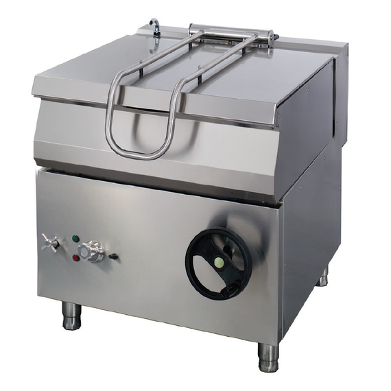 Maxima Gastro Heavy Duty Kippbratpfanne - 50 l - Doppeleinheit - 70 cm Tief - Gas Maxima Gastro Heavy Duty Kippbratpfanne - 50 l - Doppeleinheit - 70 cm Tief - Gas