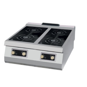 Maxima Gastro Premium Induktionskochfeld - 4 Brenner - Doppeleinheit - 90 cm Tief - Elektrisch