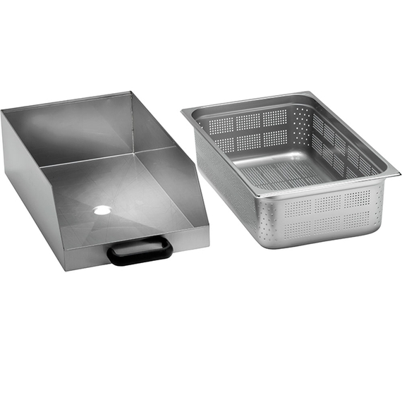 Stalgast 2tlg. Edelstahl Auffangschale für Kartoffelschälmaschine Stalgast 2tlg. Edelstahl Auffangschale für Kartoffelschälmaschine