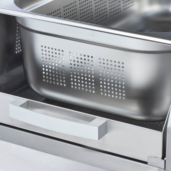 Stalgast 2tlg. Edelstahl Auffangschale für Kartoffelschälmaschine 1 Stalgast 2tlg. Edelstahl Auffangschale für Kartoffelschälmaschine