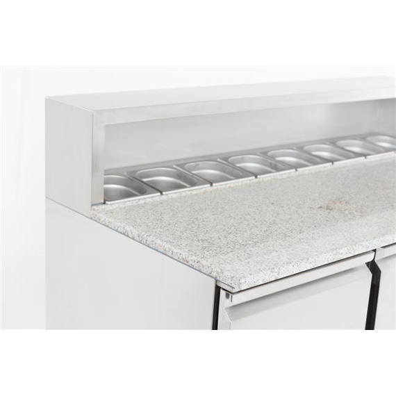 Combisteel Compact Line Pizzatisch 3 Türen – Breite 1368 2 Combisteel Compact Line Pizzatisch 3 Türen – Breite 1368