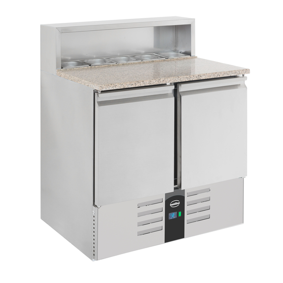 Combisteel Compact Line Pizzatisch 2 Türen Combisteel Compact Line Pizzatisch 2 Türen