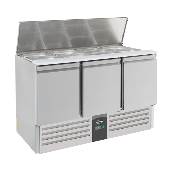 Combisteel Compact Line Gekühlte Saladatte 3 Türen 1 Combisteel Compact Line Gekühlte Saladatte 3 Türen
