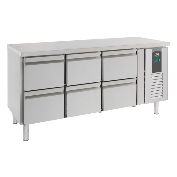Combisteel Standard Line 700 Kühltisch 6 Schubladen Combisteel Standard Line 700 Kühltisch 6 Schubladen