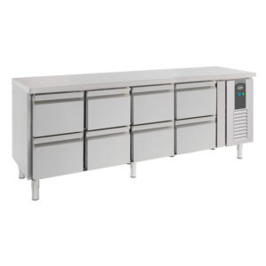Combisteel Standard Line 700 Kühltisch 8 Schubladen