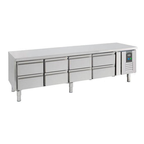 Combisteel Kühltisch 650 Hoch 8 Schubladen Combisteel Kühltisch 650 Hoch 8 Schubladen