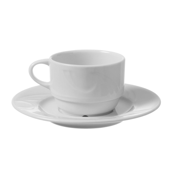Hendi Untertasse für Kaffee- und Cappuccino-Tasse, ⌀149mm 1 Hendi Untertasse für Kaffee- und Cappuccino-Tasse, ⌀149mm