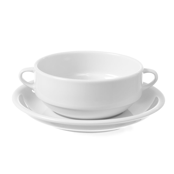 Hendi Untertasse für Suppenschale, Weiß, ⌀170mm 1 Hendi Untertasse für Suppenschale, Weiß, ⌀170mm