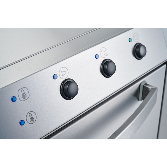 Stalgast Edelstahl Geschirrspülmaschine Aqua A3 GN1/1 mit Klarspülmitteldosierpumpe, 2 Spülprogramme 2 Stalgast Edelstahl Geschirrspülmaschine Aqua A3 GN1/1 mit Klarspülmitteldosierpumpe, 2 Spülprogramme