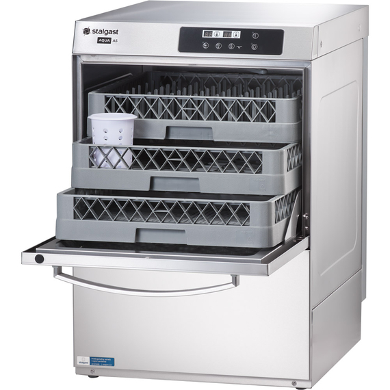 Geschirrspülmaschine Aqua A5 inkl. Klarspülmittel- und Reinigerdosierpumpe, 400V, 6,5 kW 1 Geschirrspülmaschine Aqua A5 inkl. Klarspülmittel- und Reinigerdosierpumpe, 400V, 6,5 kW