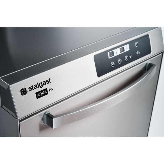 Stalgast Edelstahl Geschirrspülmaschine Aqua A5 GN1/1 mit Klarspül-, Klarspülmittel- und Reinigerdosierpumpe sowie 3 Spülprogrammen 4 Stalgast Edelstahl Geschirrspülmaschine Aqua A5 GN1/1 mit Klarspül-, Klarspülmittel- und Reinigerdosierpumpe sowie 3 Spülprogrammen