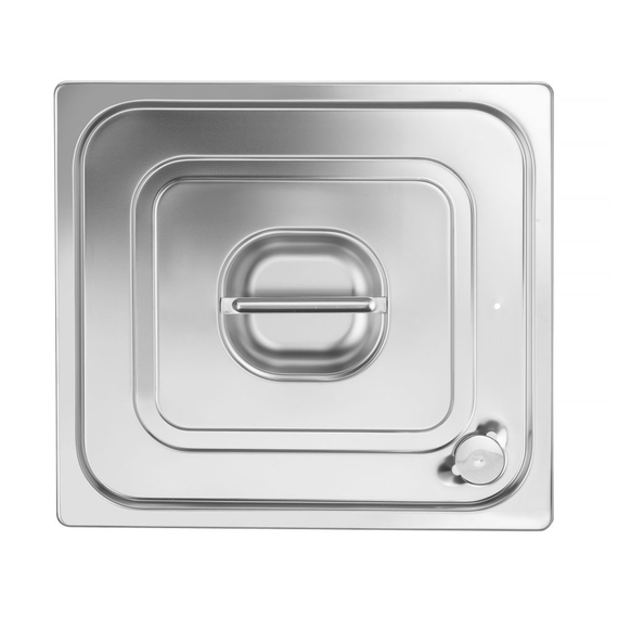 Hendi Gastronorm-Deckel mit Silikonrand, Profi Line, GN 2/3, 354x325mm 1 Hendi Gastronorm-Deckel mit Silikonrand, Profi Line, GN 2/3, 354x325mm