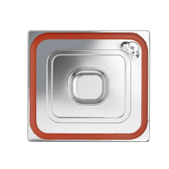 Hendi Gastronorm-Deckel mit Silikonrand, Profi Line, GN 2/3, 354x325mm 2 Hendi Gastronorm-Deckel mit Silikonrand, Profi Line, GN 2/3, 354x325mm