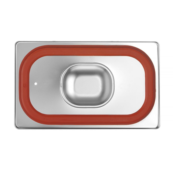 Hendi Gastronorm-Deckel mit Silikonrand, Profi Line, GN 1/4, 265x162mm 2 Hendi Gastronorm-Deckel mit Silikonrand, Profi Line, GN 1/4, 265x162mm