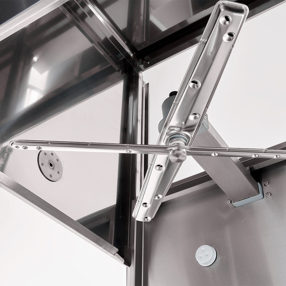 Stalgast Edelstahl Haubenspülmaschine Aqua H5 mit Klarspülmittel- und Reinigerdosierpumpe, 3 Spülprogramme 3 Stalgast Edelstahl Haubenspülmaschine Aqua H5 mit Klarspülmittel- und Reinigerdosierpumpe, 3 Spülprogramme