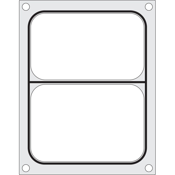 Hendi Matrize für Versiegelungsmaschine, ein zweiteiliger Behälter (227x178 mm) Hendi Matrize für Versiegelungsmaschine, ein zweiteiliger Behälter (227x178 mm)
