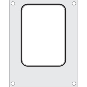 Hendi Matrize für Versiegelungsmaschine, ein Behälter (187x137 mm)