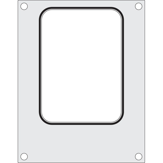 Hendi Matrize für Versiegelungsmaschine, ein Behälter (187x137 mm) Hendi Matrize für Versiegelungsmaschine, ein Behälter (187x137 mm)