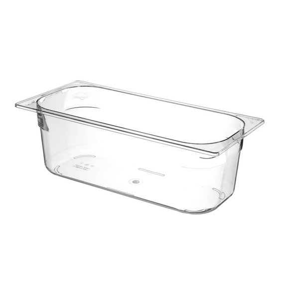 Hendi Eiscreme-Behälter Polycarbonat, 5L, Transparent, 360x165x(H)120mm Hendi Eiscreme-Behälter Polycarbonat, 5L, Transparent, 360x165x(H)120mm
