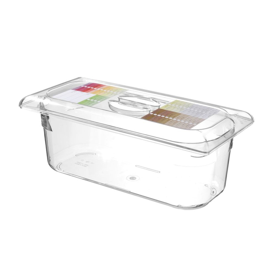 Hendi Eiscreme-Behälter Polycarbonat, 5L, Transparent, 360x165x(H)120mm 1 Hendi Eiscreme-Behälter Polycarbonat, 5L, Transparent, 360x165x(H)120mm