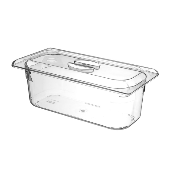 Hendi Eiscreme-Behälter Polycarbonat, 5L, Transparent, 360x165x(H)120mm 2 Hendi Eiscreme-Behälter Polycarbonat, 5L, Transparent, 360x165x(H)120mm