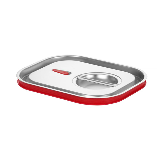 Hendi Gastronorm-Deckel mit Silikonrand, Kitchen Line, GN 1/2, 265x325mm Hendi Gastronorm-Deckel mit Silikonrand, Kitchen Line, GN 1/2, 265x325mm