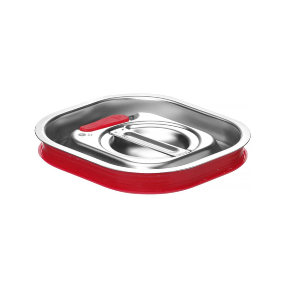 Hendi Gastronorm-Deckel mit Silikonrand, Kitchen Line, GN 1/6, 156x142mm Hendi Gastronorm-Deckel mit Silikonrand, Kitchen Line, GN 1/6, 156x142mm