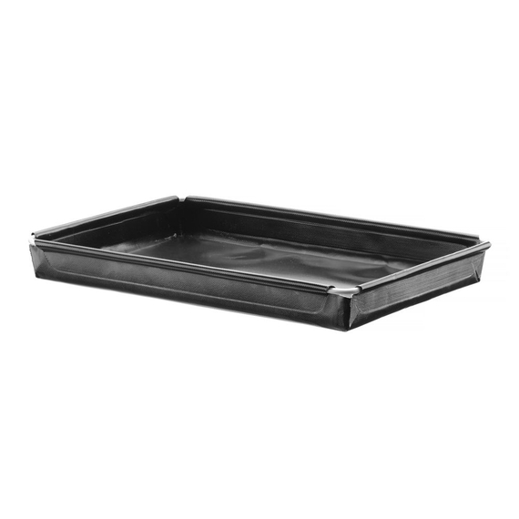 Hendi Hochgeschwindigkeits-Backblech, Antihaftbeschichtung, verstärkt, Schwarz, 290x190x(H)30mm Hendi Hochgeschwindigkeits-Backblech, Antihaftbeschichtung, verstärkt, Schwarz, 290x190x(H)30mm