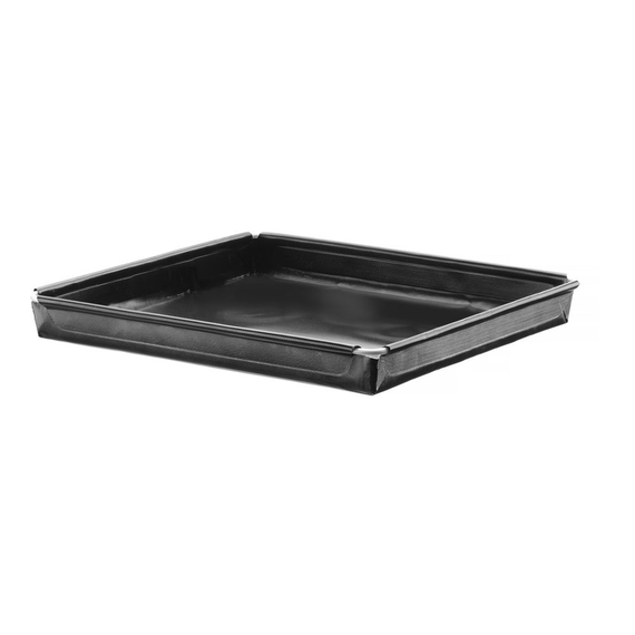 Hendi Hochgeschwindigkeits-Backblech, Antihaftbeschichtung, verstärkt, Schwarz, 290x290x(H)20mm, Quadratisch Hendi Hochgeschwindigkeits-Backblech, Antihaftbeschichtung, verstärkt, Schwarz, 290x290x(H)20mm, Quadratisch