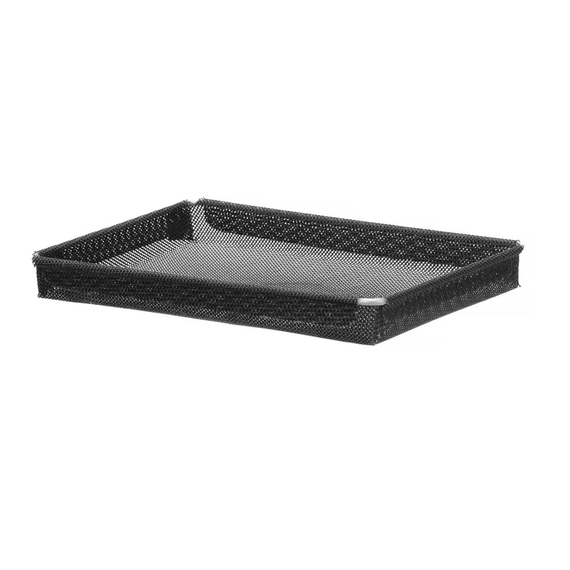 Hendi Hochgeschwindigkeits-Backblech, Antihaftbeschichtung, verstärkt, Perforierte, Schwarz, 290x190x(H)30mm Hendi Hochgeschwindigkeits-Backblech, Antihaftbeschichtung, verstärkt, Perforierte, Schwarz, 290x190x(H)30mm