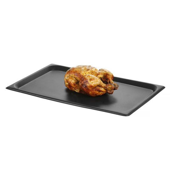 Hendi Backblech mit Antihaftbeschichtung CONVECTOMAT ROAST, GN 1/1, Schwarz, 530x325x(H)17mm 3 Hendi Backblech mit Antihaftbeschichtung CONVECTOMAT ROAST, GN 1/1, Schwarz, 530x325x(H)17mm
