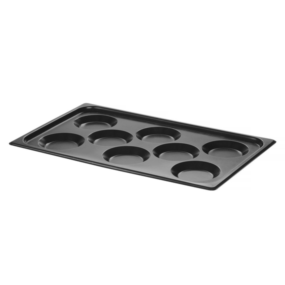 Hendi Blech mit Antihaftbeschichtung CONVECTOMAT EIERBLECH, GN 1/1, Schwarz, 530x325x(H)26mm Hendi Blech mit Antihaftbeschichtung CONVECTOMAT EIERBLECH, GN 1/1, Schwarz, 530x325x(H)26mm