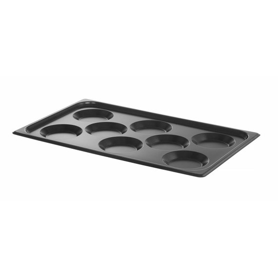 Hendi Blech mit Antihaftbeschichtung CONVECTOMAT EIERBLECH, GN 1/1, Schwarz, 530x325x(H)26mm 1 Hendi Blech mit Antihaftbeschichtung CONVECTOMAT EIERBLECH, GN 1/1, Schwarz, 530x325x(H)26mm