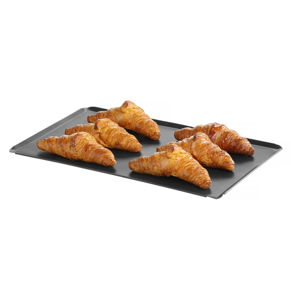 Hendi Backblech mit Antihaftbeschichtung CONVECTOMAT BAKE, GN 1/1, Schwarz, 530x325x(H)10mm 3 Hendi Backblech mit Antihaftbeschichtung CONVECTOMAT BAKE, GN 1/1, Schwarz, 530x325x(H)10mm